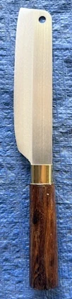 Ảnh thật Dao thái thép trắng — QH-DBE-06-S